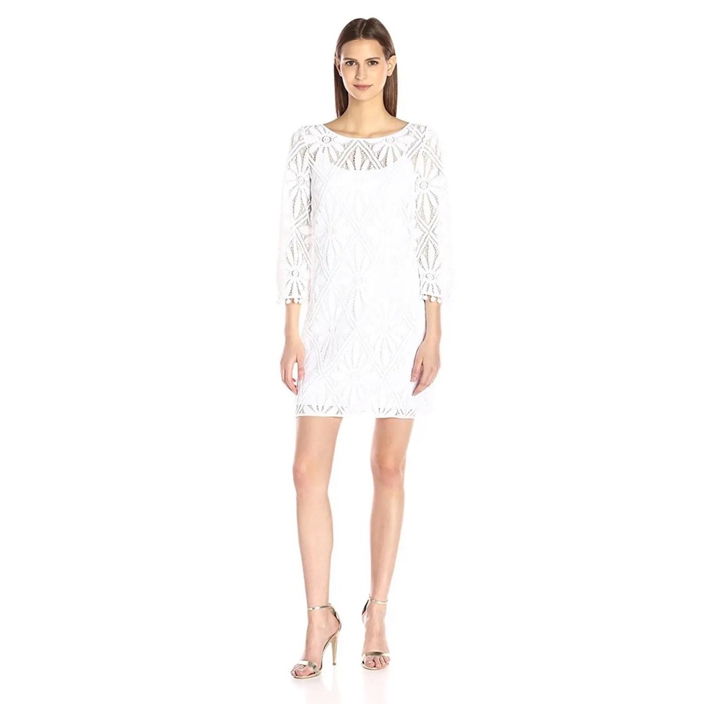 Lilly Pulitzer White Lace Dress